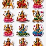 Indian Mythology - Sticker Sheet v25